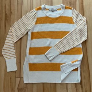 Loft Mixed Stripe Sweater
